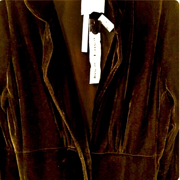 NEW RANCHO ESTANCIA Long Velvet Vintage Fenway Equestrian Riding Style Jacket - Picture 5 of 11